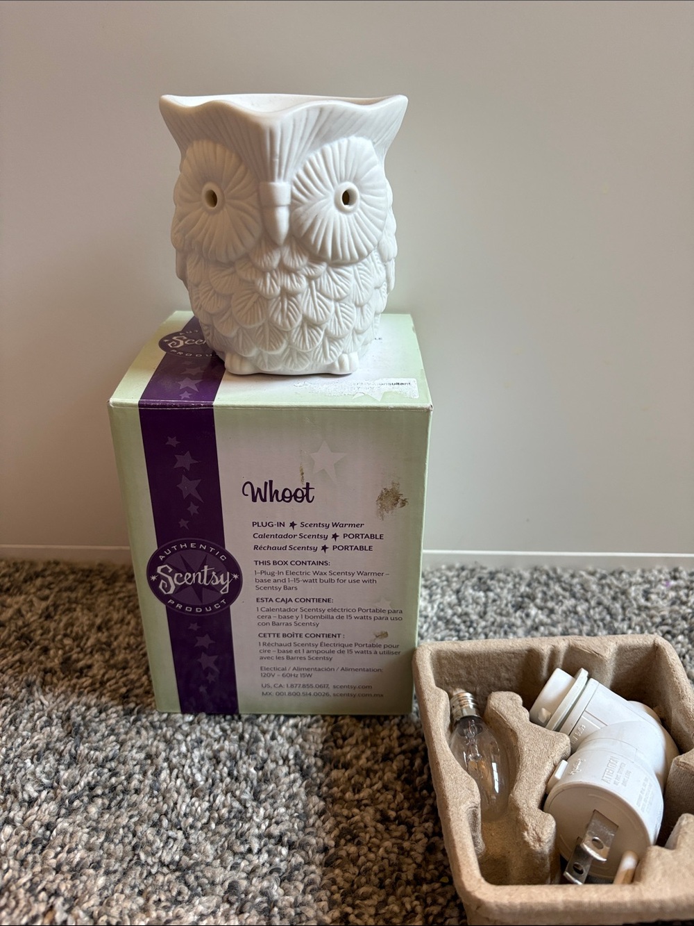 Whoot Scentsy warmer